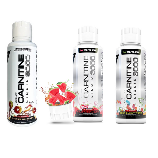 Cutler Nutrition Liquid L-Carnitine - Pre-Workout Formula for Energy and Muscle Support