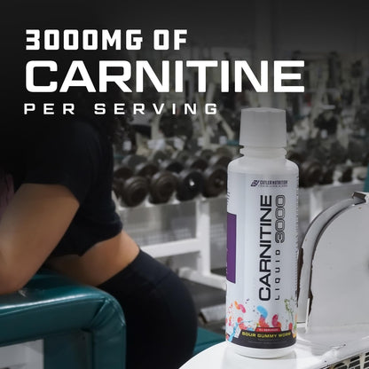 Cutler Nutrition Liquid L-Carnitine - Pre-Workout Formula for Energy and Muscle Support