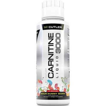 Cutler Nutrition Liquid L-Carnitine - Pre-Workout Formula for Energy and Muscle Support