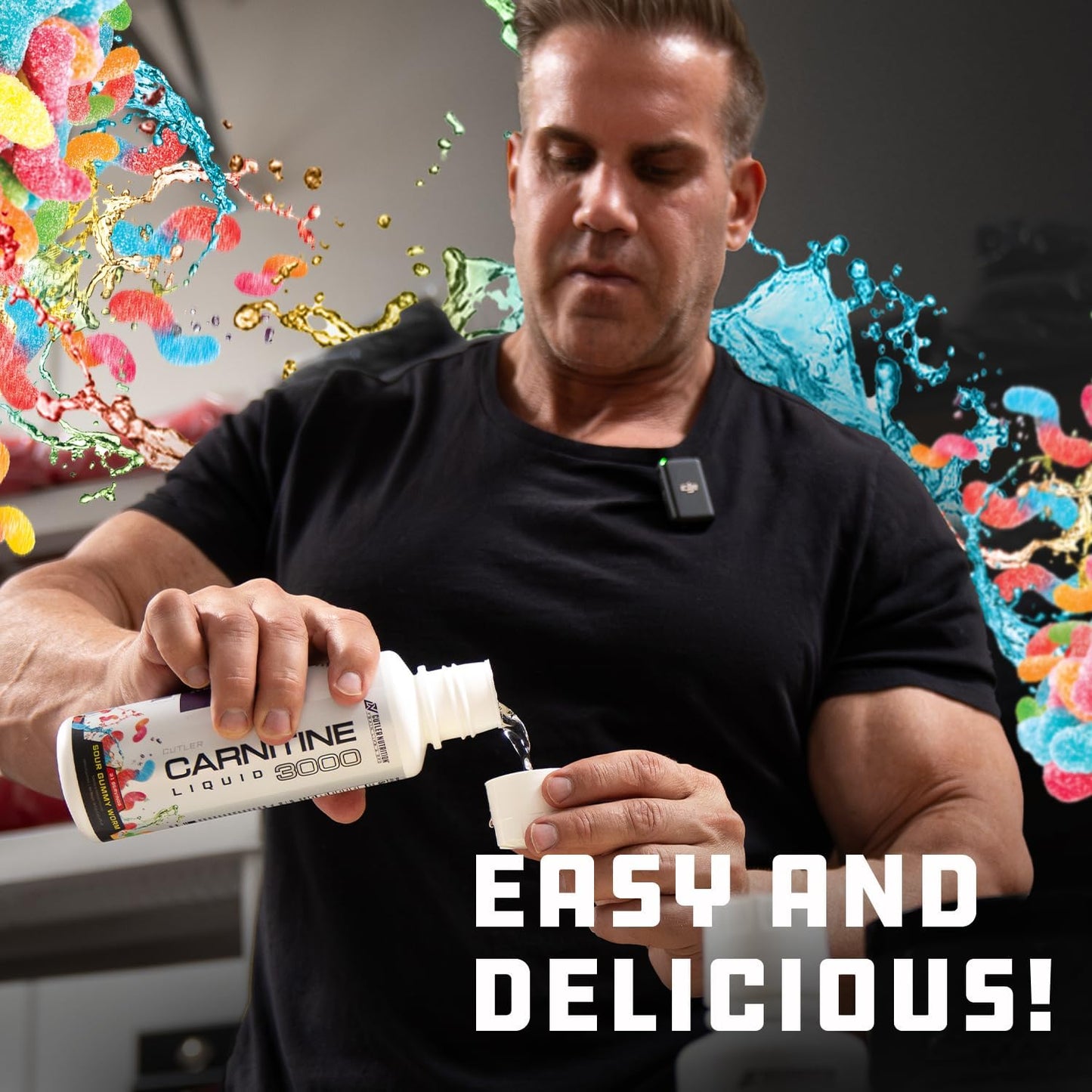 Cutler Nutrition Liquid L-Carnitine - Pre-Workout Formula for Energy and Muscle Support