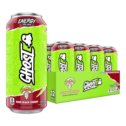 GHOST Energy Drink - 12 Pack, - Energy & Focus, No Artificial Colors - Gluten Free