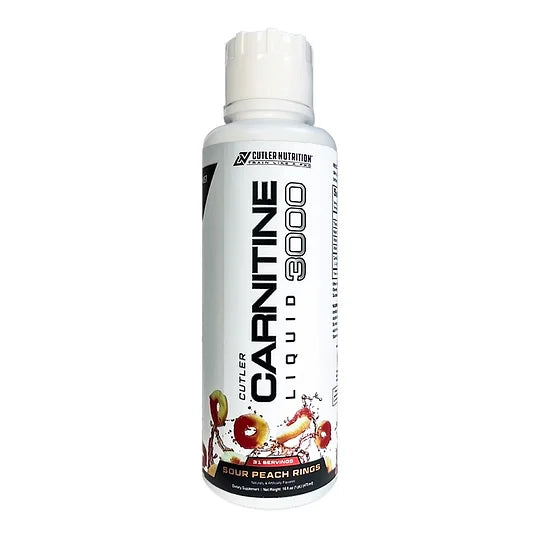 Cutler Nutrition Liquid L-Carnitine - Pre-Workout Formula for Energy and Muscle Support