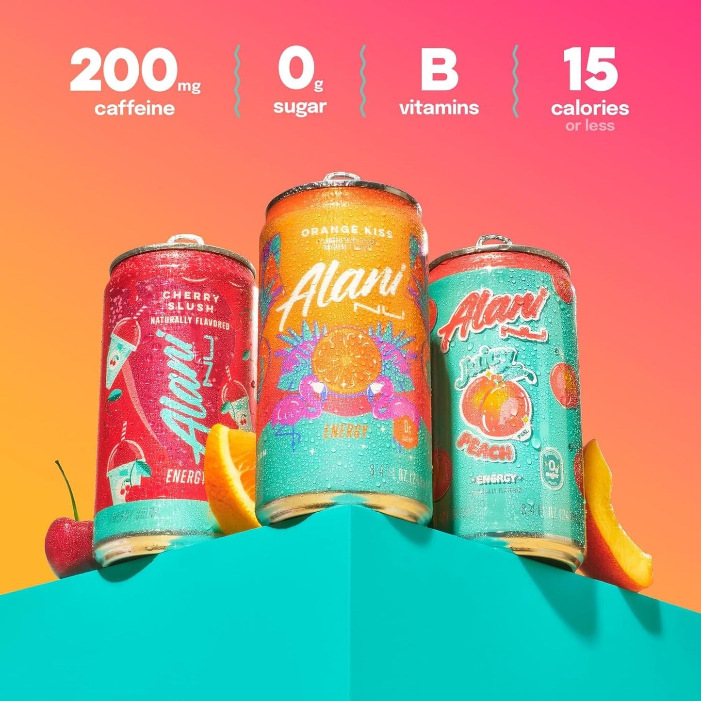 Alani Nu Energy Variety Pack - Zero Sugar, 100mg Caffeine, 10 Cal!